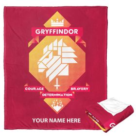 [Personalization Only] Harry Potter - Gryffindor Courage (Personalized Silk Touch Throw)