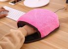 USB Heated Mouse Pad Mouse Hand Warmer with Wristguard Warm Winter Lavender