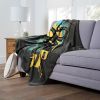 [Personalization Only] Harry Potter - Watercolor Slytherin (Personalization Silk Touch Throw)