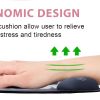 1pc Household Desktop Cute Cartoon Silicone Wristrest Mouse Pad