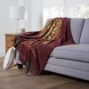 [Personalization Only] Harry Potter - Botanical Gryffindor (Personalization Silk Touch Throw)