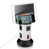 Spin Power Smart Charging Station, Multi Outlet including USB Ports and 7 Ft. retractable Cord