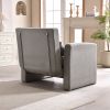 Solid Wood Foliding Chair, Sofa, 39" x 33" x 36", Five adjustable positions, Bed, Lounger, Gray