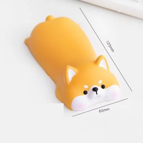 Cute Wrist Rest Support For Mouse Keyboard Computer Desk Ergonomic Office Supplies Slow Rising PU Mouse Pad (Items: The Dog)