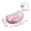 1pc Silicone Wrist Mouse Pad Non-slip Mouse Wrist Pad Office Home Hand Rest Wrist